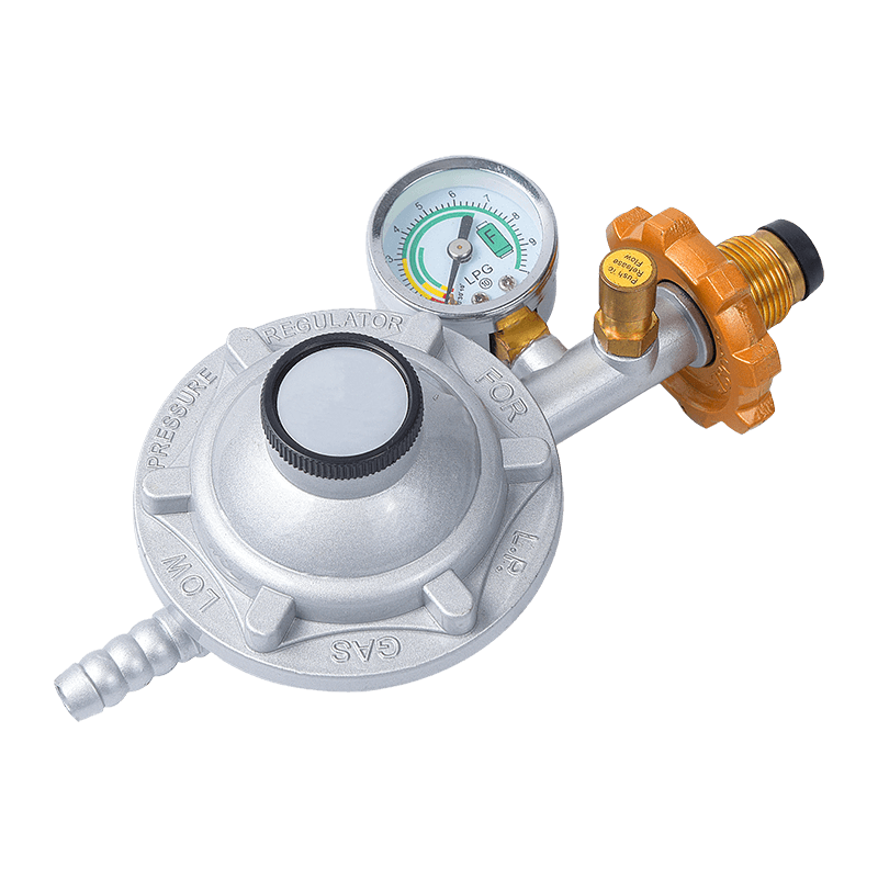 真鍮接続低圧ガス調整器 lpg 調整器とメーター